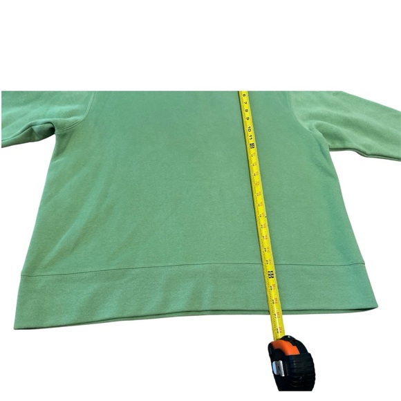 Vintage 90s Field Gear FG Crewneck Sweatshirt Super Soft Light Green Size L - Picture 5 of 7